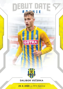 Dalibor Vecerka Opava SportZoo FORTUNA:LIGA 2020/21 2. serie Debut Date Rookie #DR17